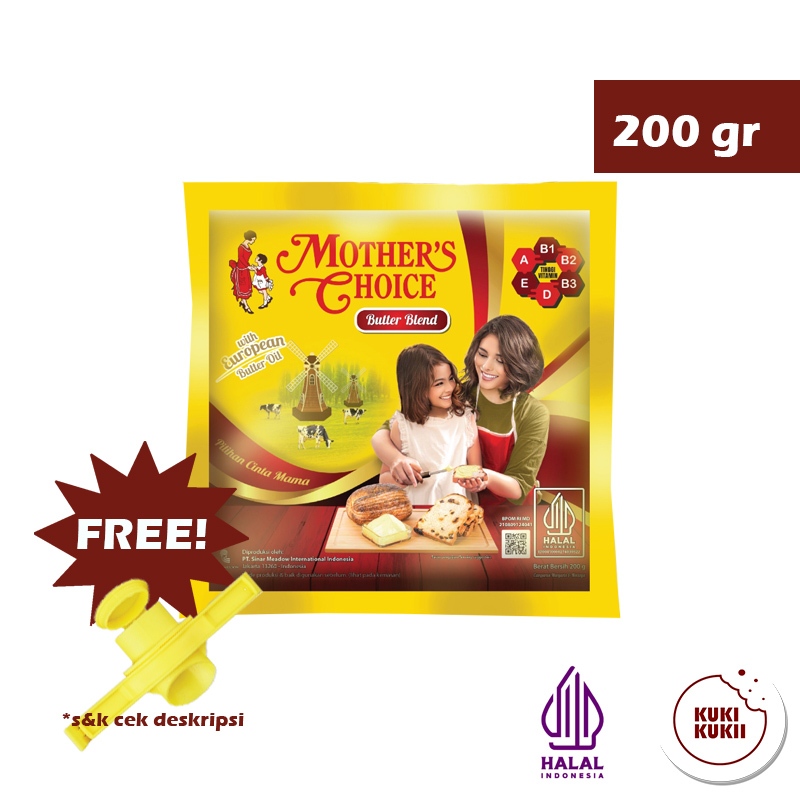 Jual Mother's Choice Butter Blend 200gr | Mother Choice Butter Blend ...