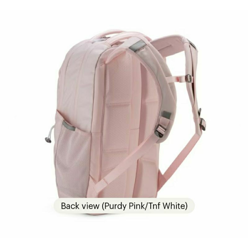 light pink.north face backpack The North Youth Mini Explorer stitched foam back panel Tas Light Pink North Face