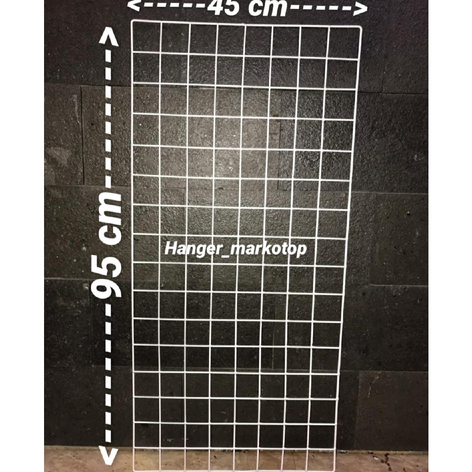 Jual 77 Jaring RAM Dinding 45x95 CM Gantungan Kawat Hook | Shopee Indonesia