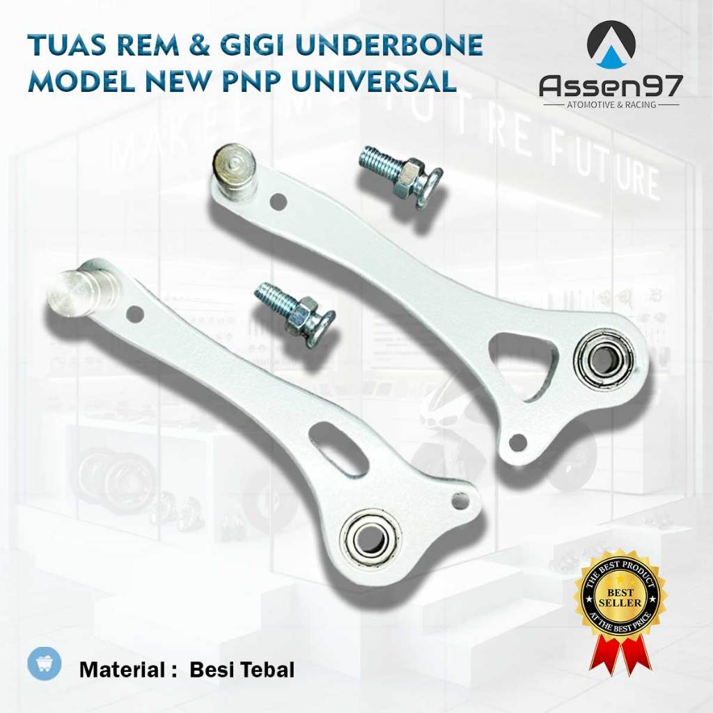 Jual Tuas Rem dan Tuas Gigi Underbone Tebal 6mm Costom Model New Pnp ...