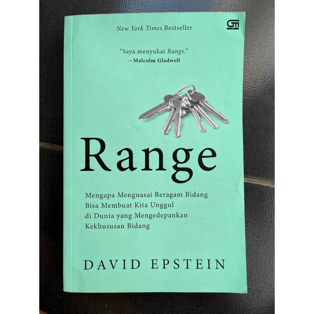 Jual Buku Range: Mengapa Menguasai Beragam Bidang Bisa Membuat Kita ...
