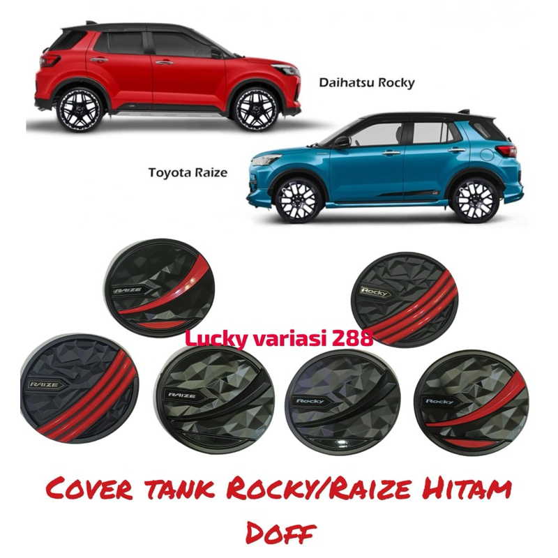 Jual Cover Tank Tutup Tengki Tanki Cover Raize Rocky