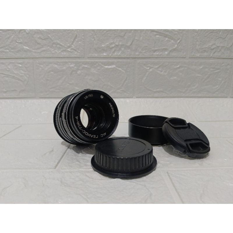 Jual LENSA HELIOS versi REANOC 77M-4 50mm F 1.8 RUSIA ( Barang Langka ...