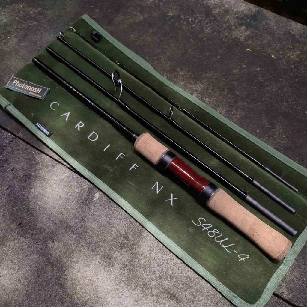 shimano cardiff rod Trout Stream Limited S48UL-4 (Spinning 4 Piece) this compact reel offers exceptional precision and strength Shimano Cardiff was an amazing