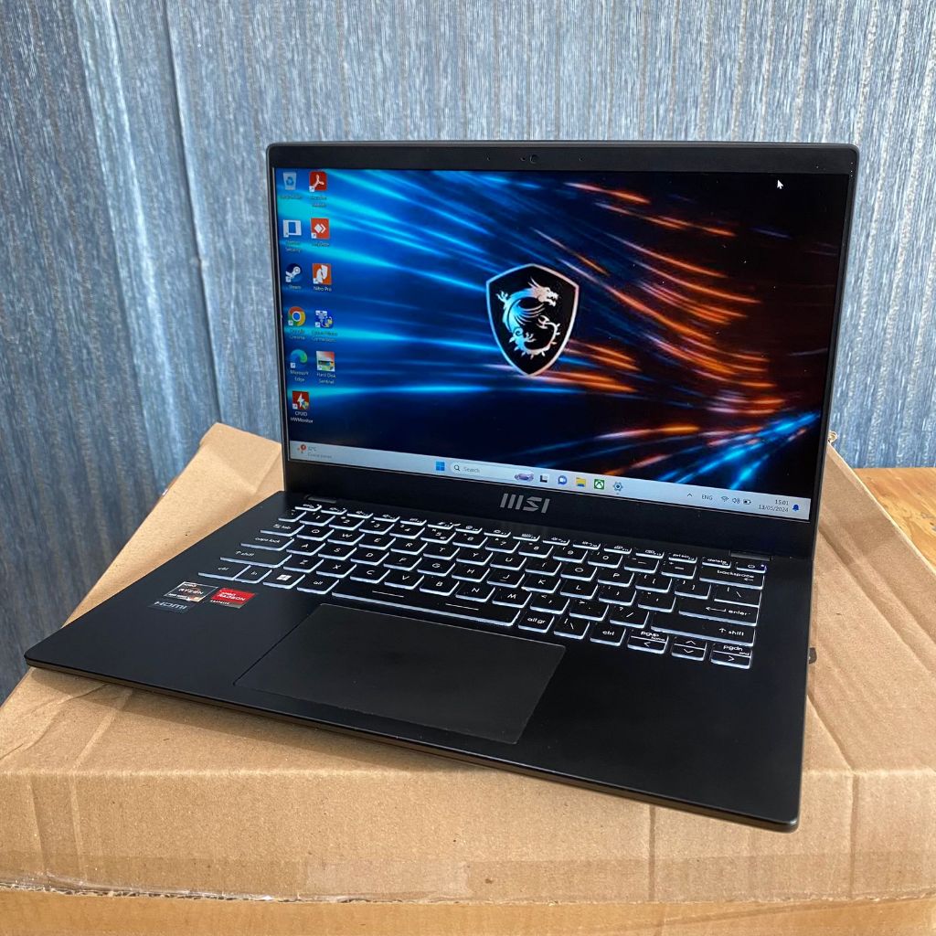 Jual Laptop MSI Modern 14 C5M,Amd Ryzen 5-5625U | Shopee Indonesia