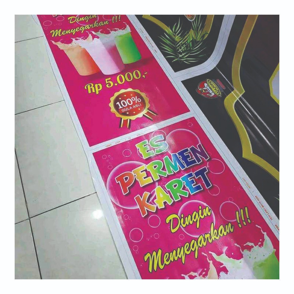 Jual SPANDUK ES BUAH | SPANDUK RUMAH DIJUAL | SPANDUK SEKOLAH | SPANDUK