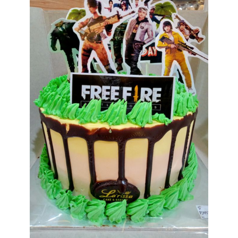 Jual Kue Ulang Tahun Free Fire Birthday Cake Karakter Game Free Fire
