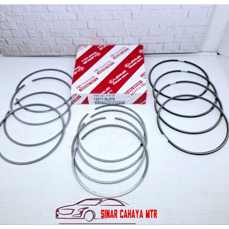 Jual Ring Seher Set Toyota Hilux Revo 2kd Diesel 2500cc Innova Diesel