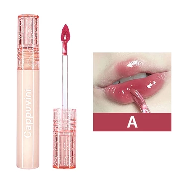 CAPPUVINI LipGloss Korean Lip Gloss Watery Korean Lip Tint Glossy Lip Tint Mirror SS