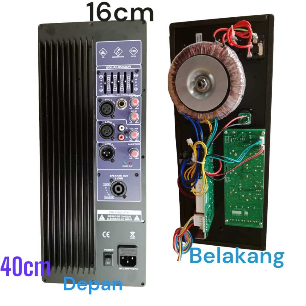 Jual Power Kit Mesin Speaker Aktif X Bisa Watt X