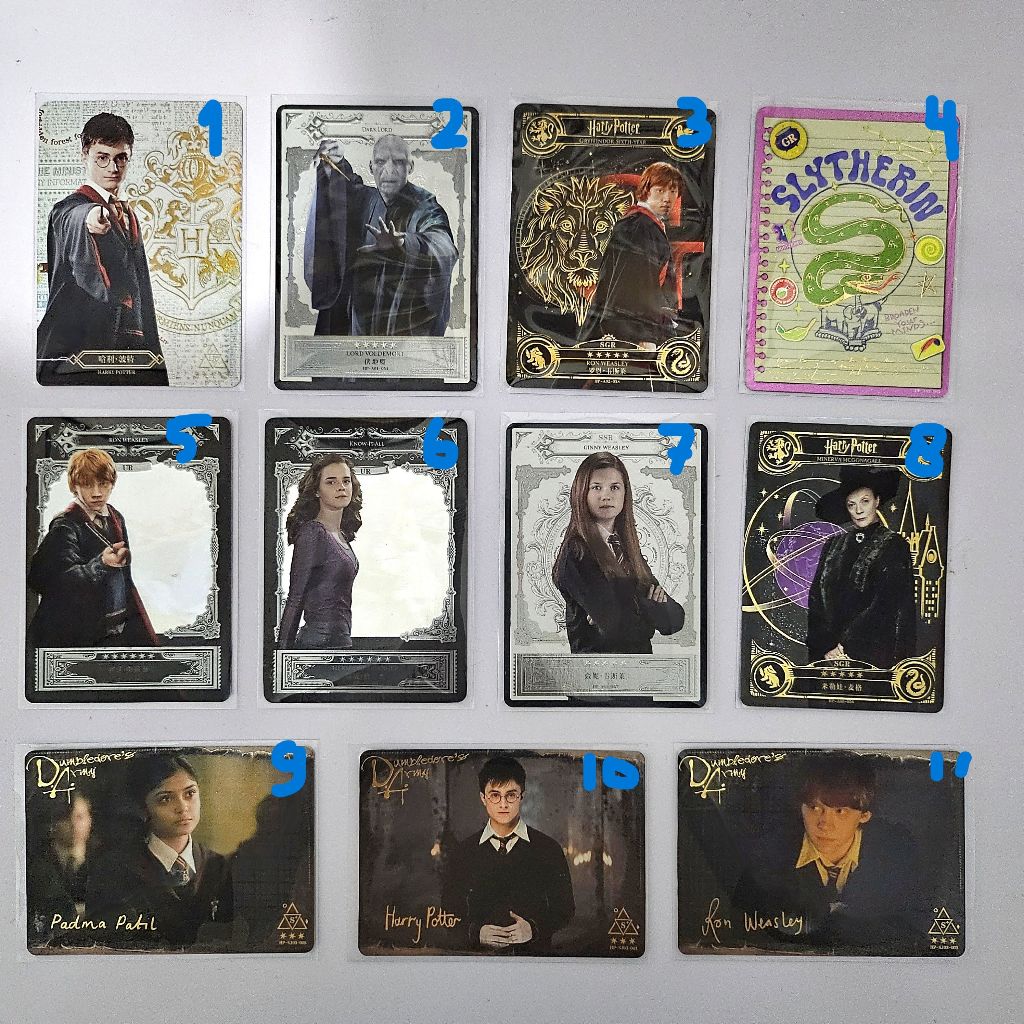 Jual [OFFICIAL WIZARDING WORLD LICENSED] Kartu Koleksi Harry Potter ...