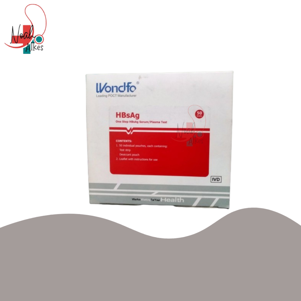 Jual HBsAg STRIP TEST (50 TEST) | RAPID TEST WONDFO | Shopee Indonesia