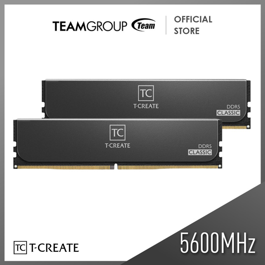 Jual Teamgroup Memory T-CREATE Classic DDR5 2x32GB 5600Mhz | Shopee ...