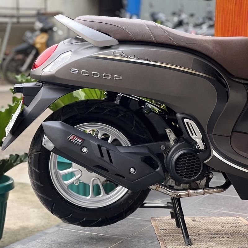 Jual knalpot R one racing knalpot racing beat Scoopy genio R one racing ...