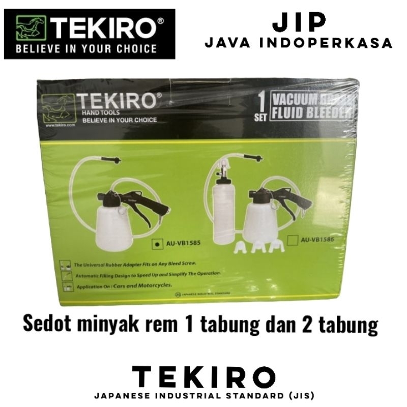 Jual TEKIRO alat bleeding kuras sedot & isi minyak rem vacum brake ...