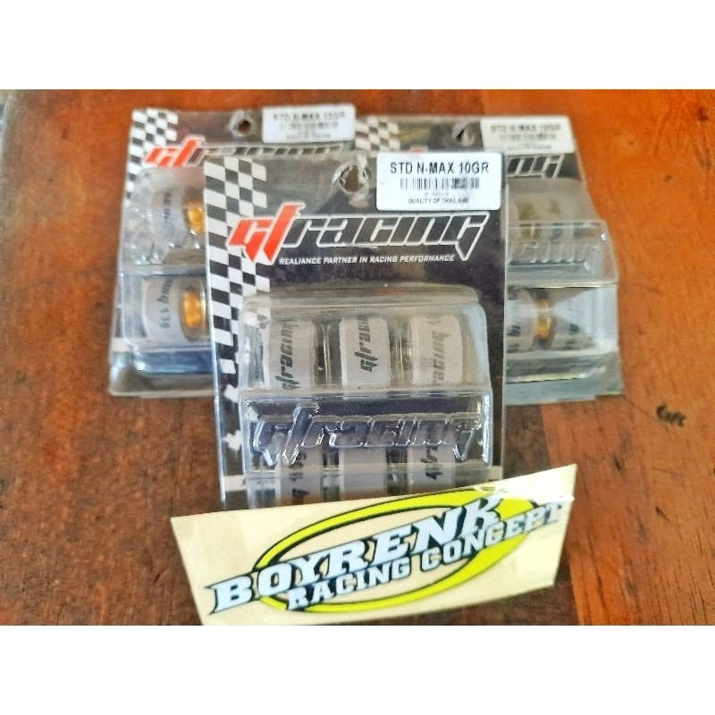 Jual ROLLER GF RACING YAMAHA NMAX/AEROX/LEXI/MIO M3/SOUL GT 125/NEW ...