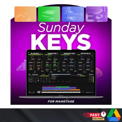 Sunday Keys Template for MainStage