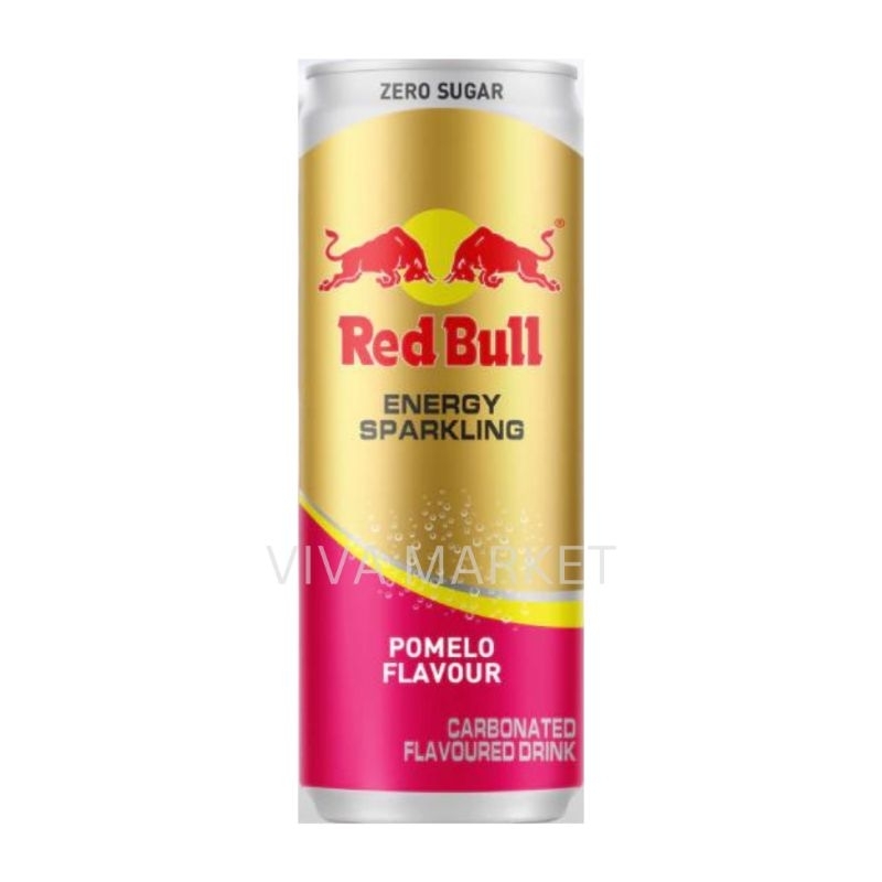 Jual Red Bull Pomelo Energy Sparkling Drink 250ml. Zero Sugar. Minuman ...