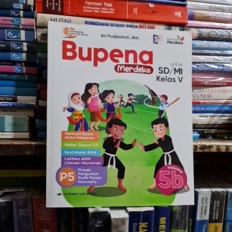 Jual BUPENA MERDEKA VOLUME 5B KELAS 5 SD KURIKULUM MERDEKA BY ERLANGGA ...