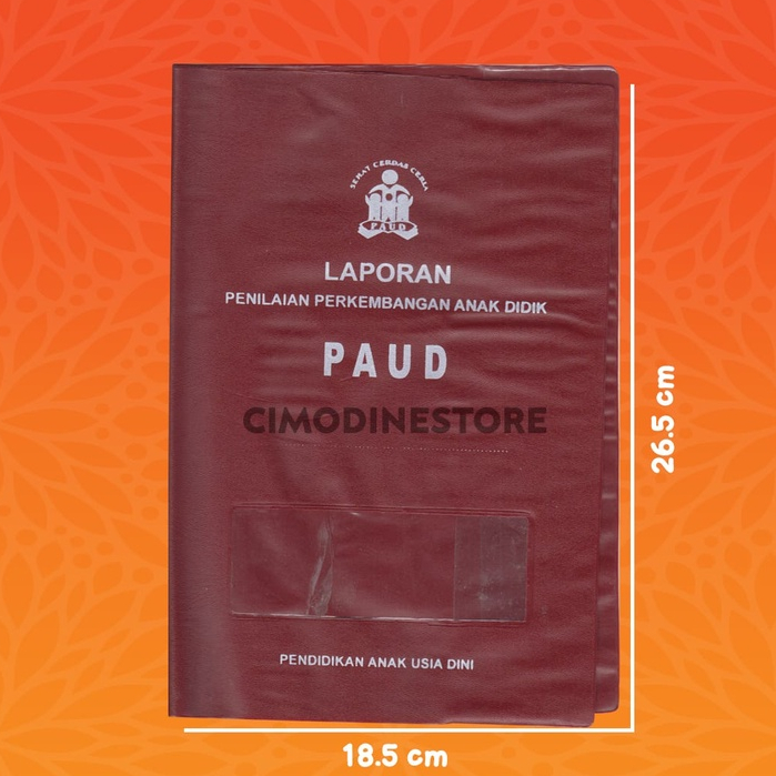 Jual Sampul Rapot PAUD | Laporan Penilaian Perkembangan Anak Didik ...