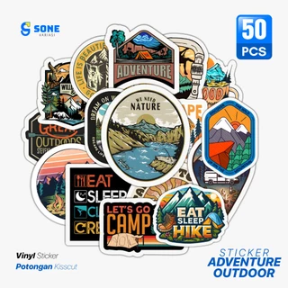 Sticker Travelling tema Adventure