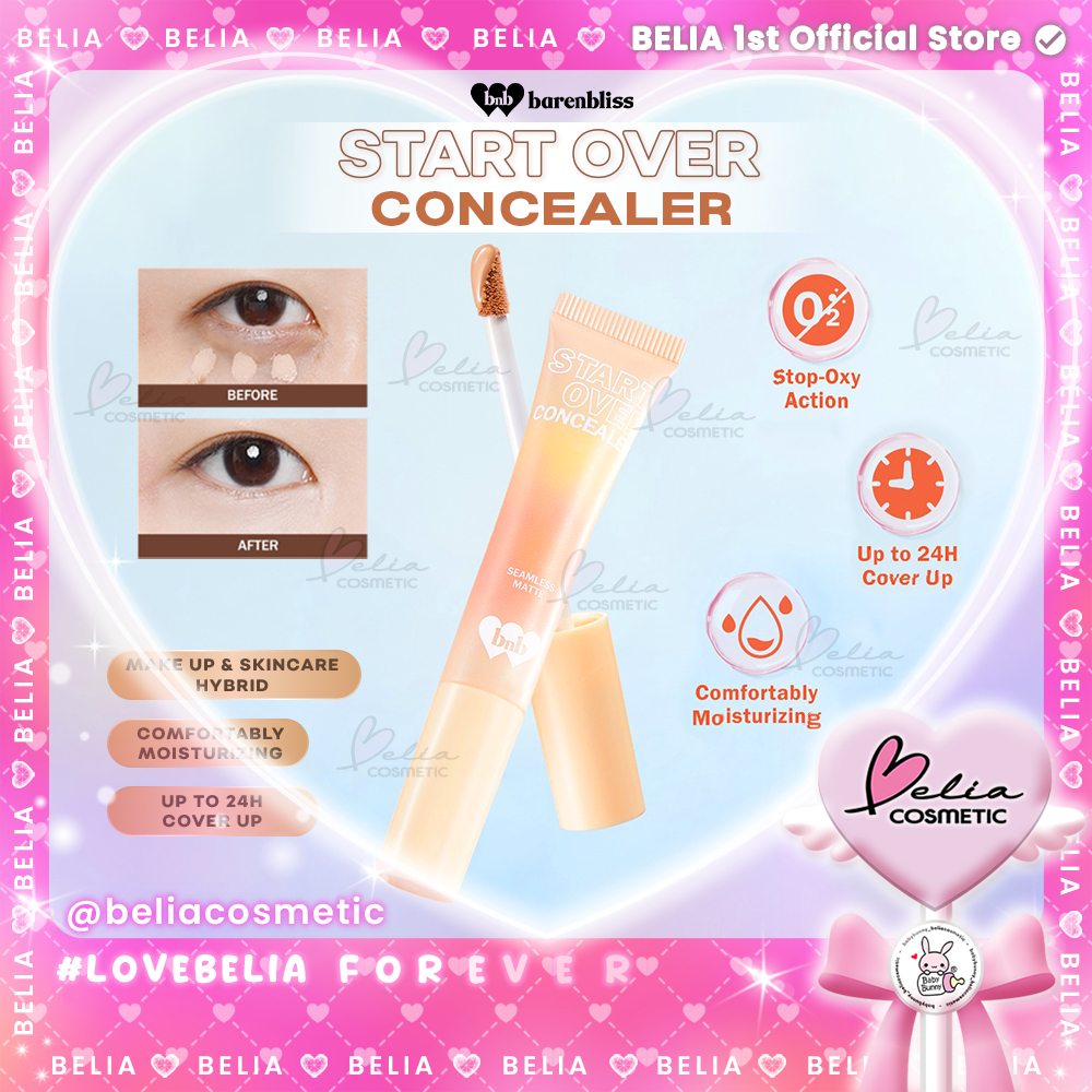 Jual Belia Bnb Barenbliss Korean Bloomatte Start Over Concealerfull Converage Tahan Lama