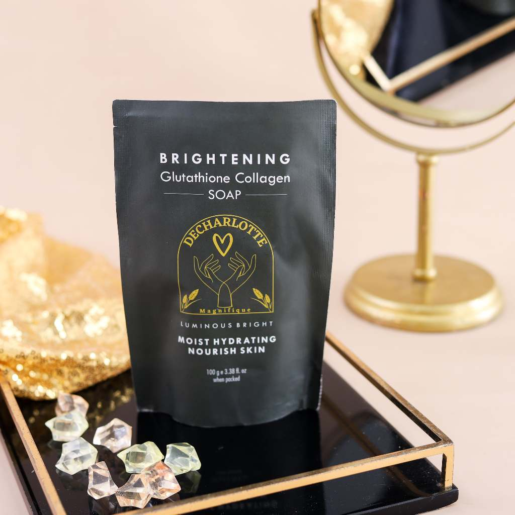harga glutathione collagen soap Jual DECHARLOTTE Brightening Glutathione Collagen SOAP