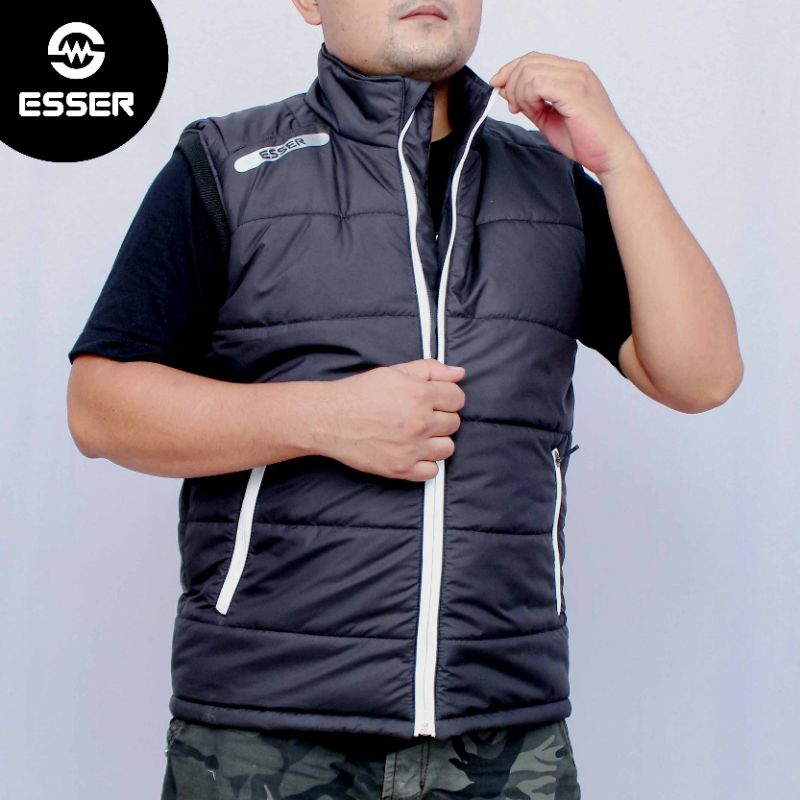 Jual esser_Vest Rompi Motor Anti Angin Pelindung Dada Hangat New Series ...