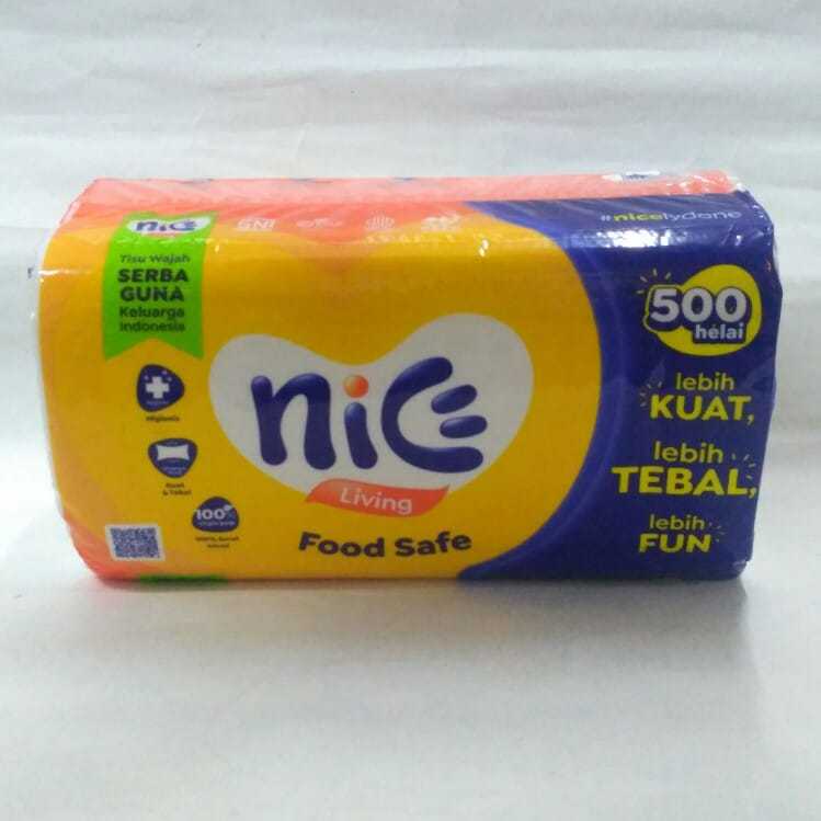 Jual TISSUE NICE 500 sheets / ply Facial Tissue / Tisu Wajah - WNN Shop ...