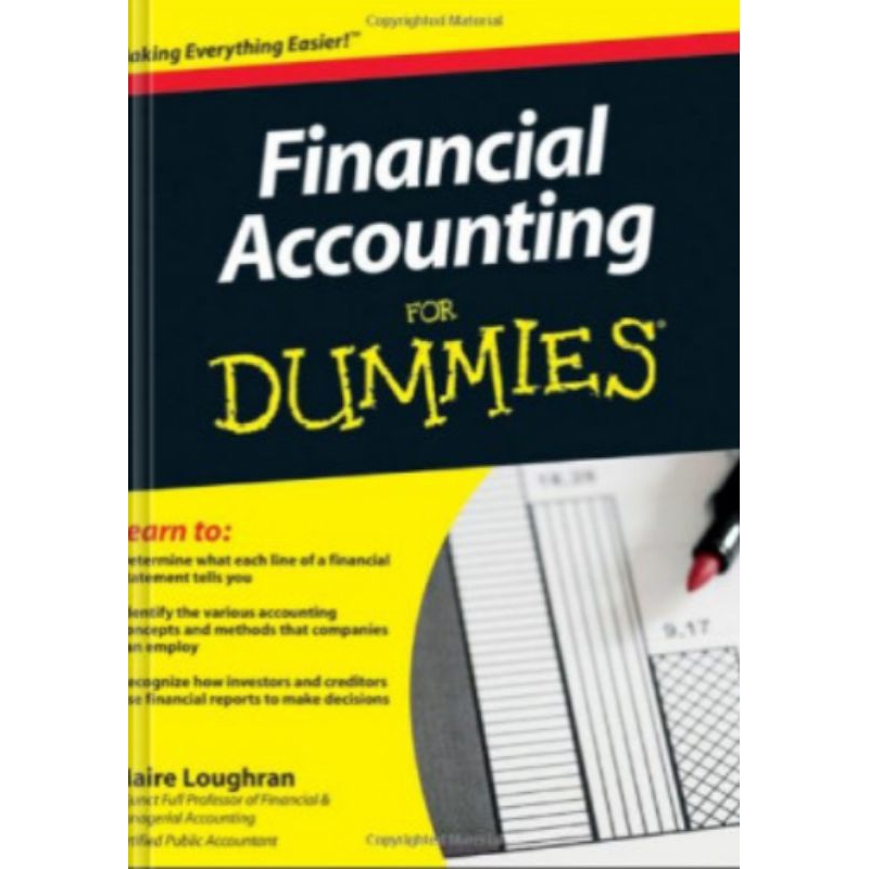 Jual Buku Financial Accounting For Dummies Shopee Indonesia 0665