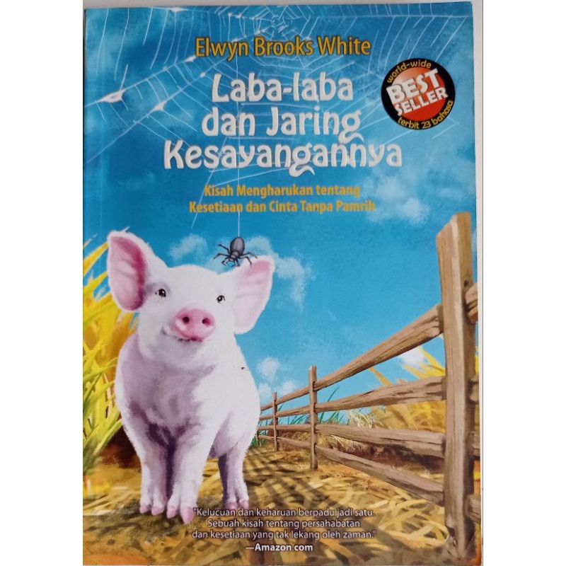 Jual Preloved buku Best Seller - Charlotte's Web - Laba-laba dan Jaring ...