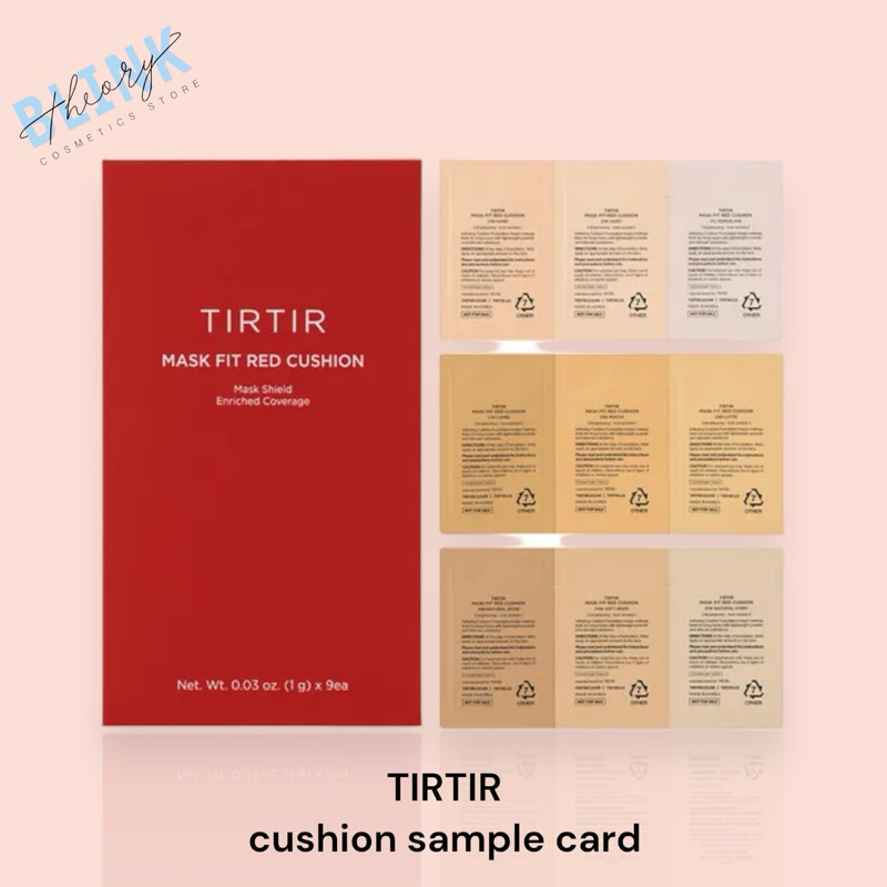 Jual TIRTIR trial kit mask fit red cushion sample set (9 shade) Shopee Indonesia