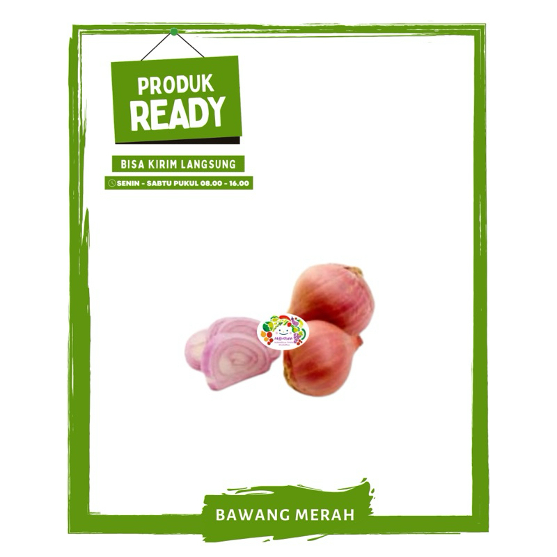 Jual Bawang Merah Brambang Sayur Sayuran Segar Ready By Mallahrizwa