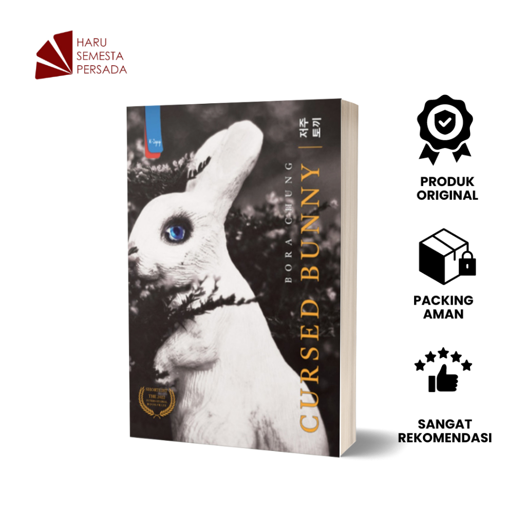 Jual NOVEL CURSED BUNNY BORA CHUNG Haru Shopee Indonesia