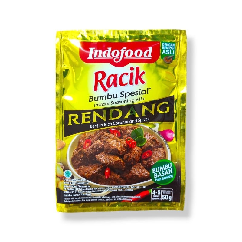 Jual Indofood Bumbu Rendang 50 gram | Shopee Indonesia