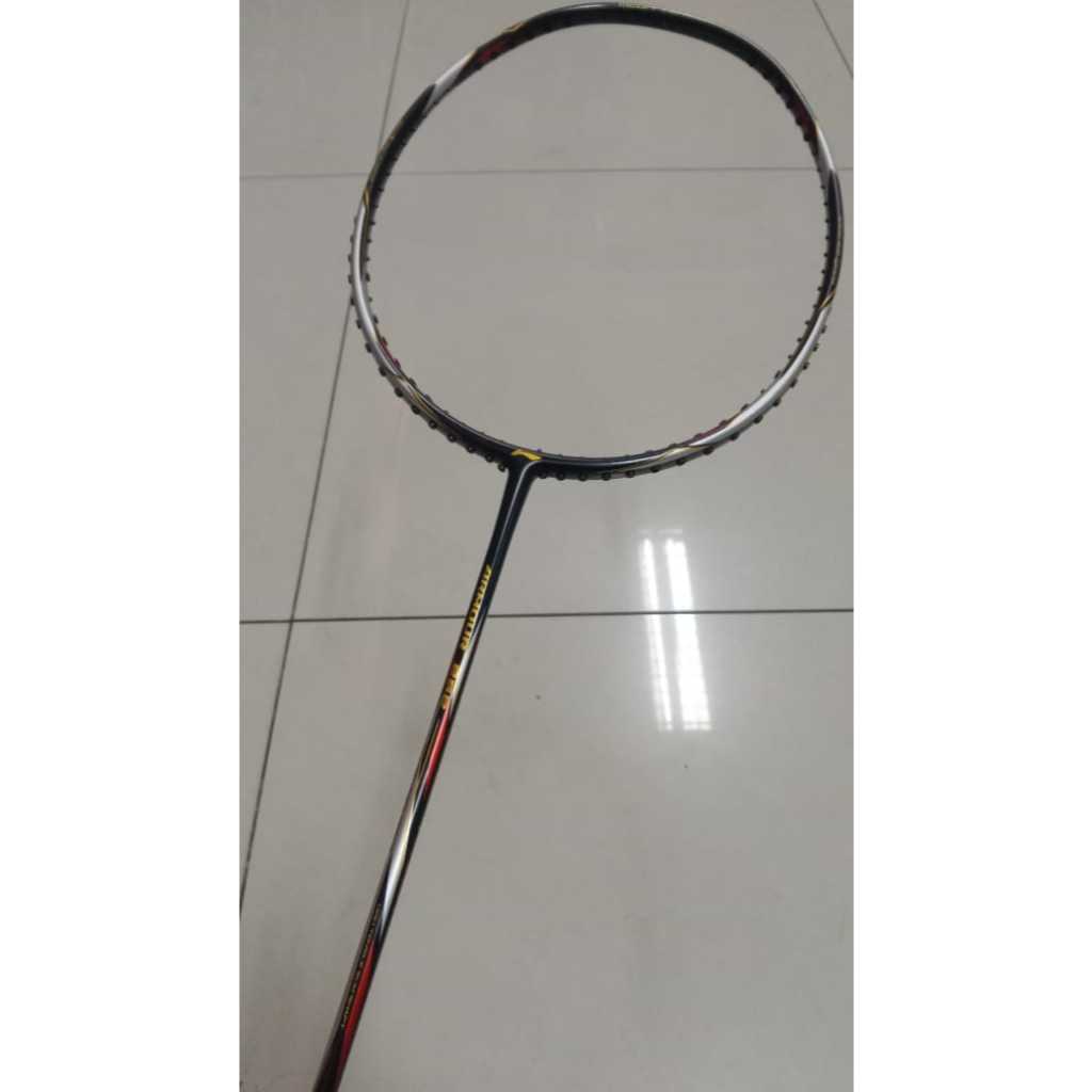 Jual Raket badminton lining armour 252 black/silver ( bonus cover dan ...