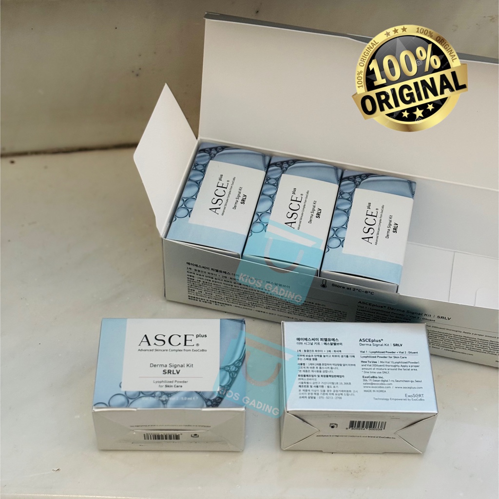 Jual ASCE+ ASCE Plus EXOSOME Skinbooster Skin Booster Original Korea ...