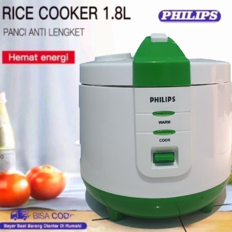 Jual KODE Q47E PHILIPS 2L Rice cooker HD31193 4Watt Penanak Nasi Analog ...
