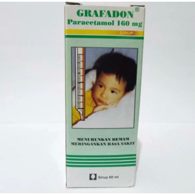 Jual Grafadon Paracetamol Syrup 60 ml Graha Farma | Shopee Indonesia