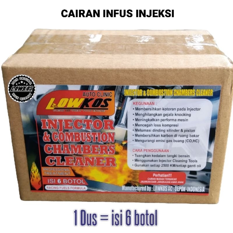 Jual Lowkos Cairan Infus Injeksi Motor Dus Botol Ml Cairan