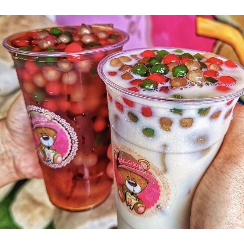 Jual Boba Rainbow 250gr Premiun Bubble Pelangi Topping Minuman | Shopee ...