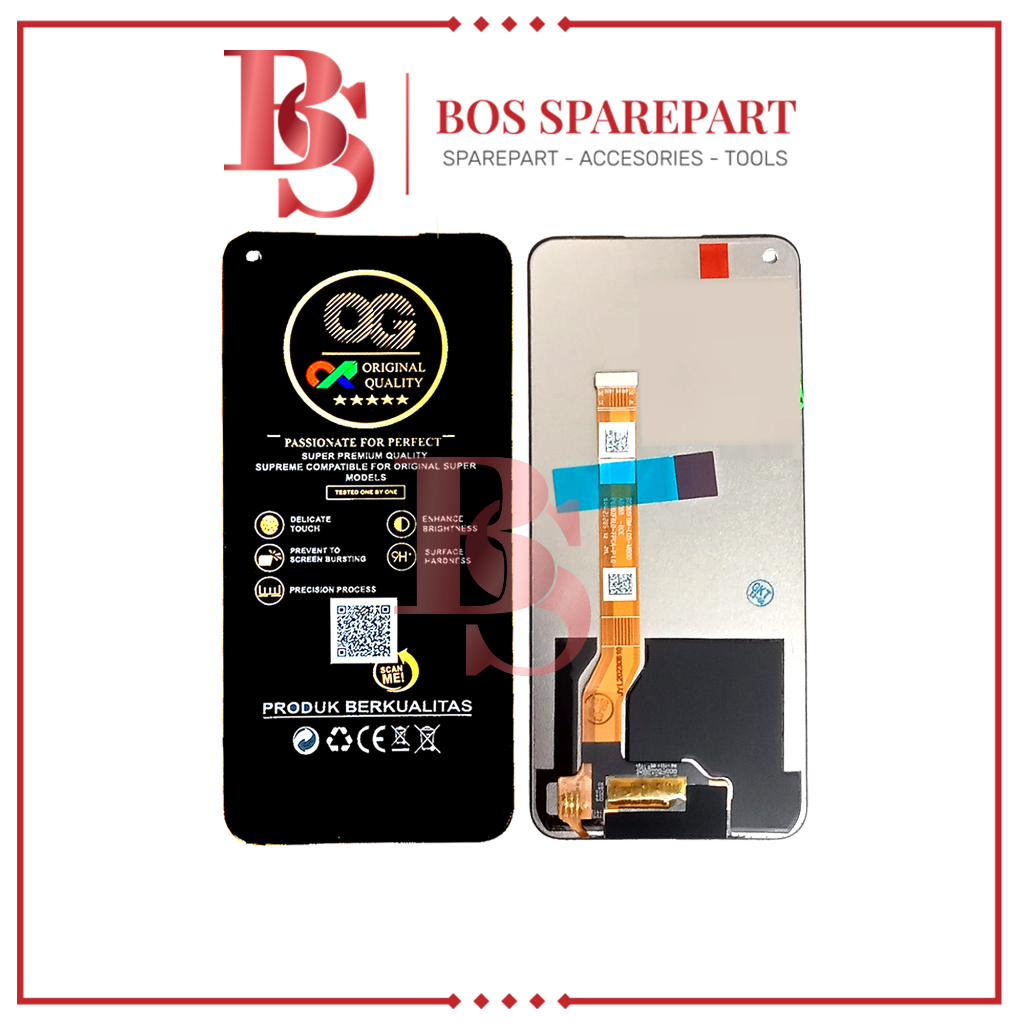 Schermo LCD Per Oppo A96 4G / Realme 8i / 9i – Kit Di Ricambio Con Display Touch E Utensili Per Riparazione (nero) - 2