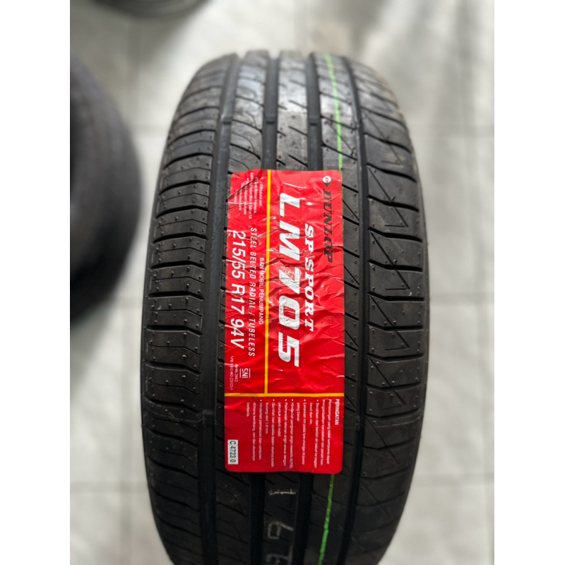 Jual ban 215 55 r17 merk dunlop LM705 kondisi baru | Shopee Indonesia