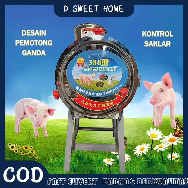 Jual Rumah tangga listrik kecil pemotong rumput penggiling rumput ...