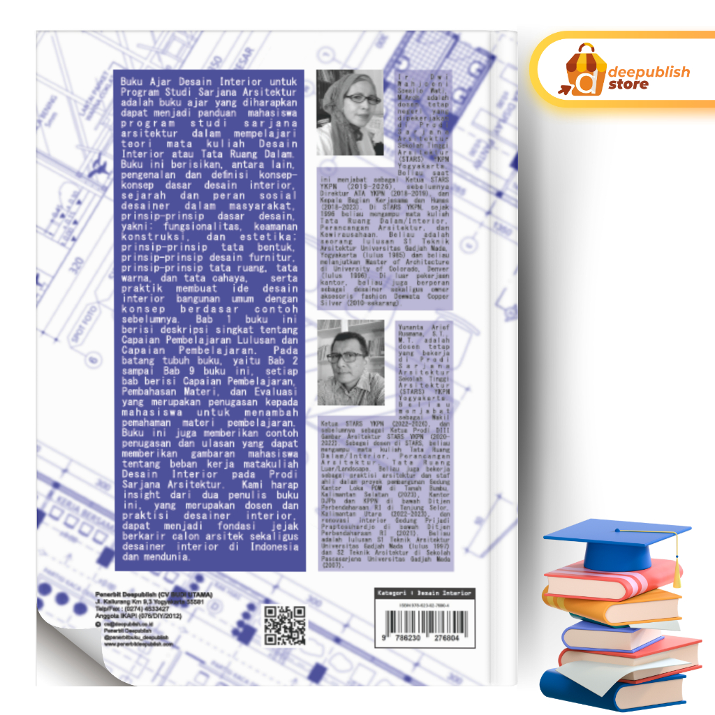 Jual Deepublish - Buku Ajar Desain Interior untuk Program Studi Sarjana ...