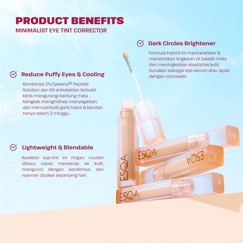 Jual ESQA Minimalist Eye Tint Corrector | Shopee Indonesia