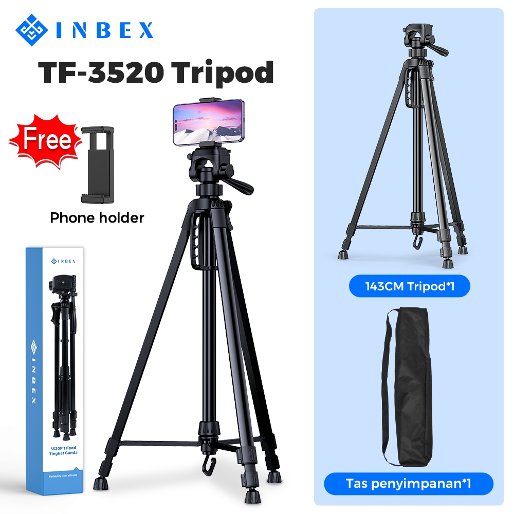 Jual Inbex Ib Tripod Kamera Fotografi Stabil Tripot