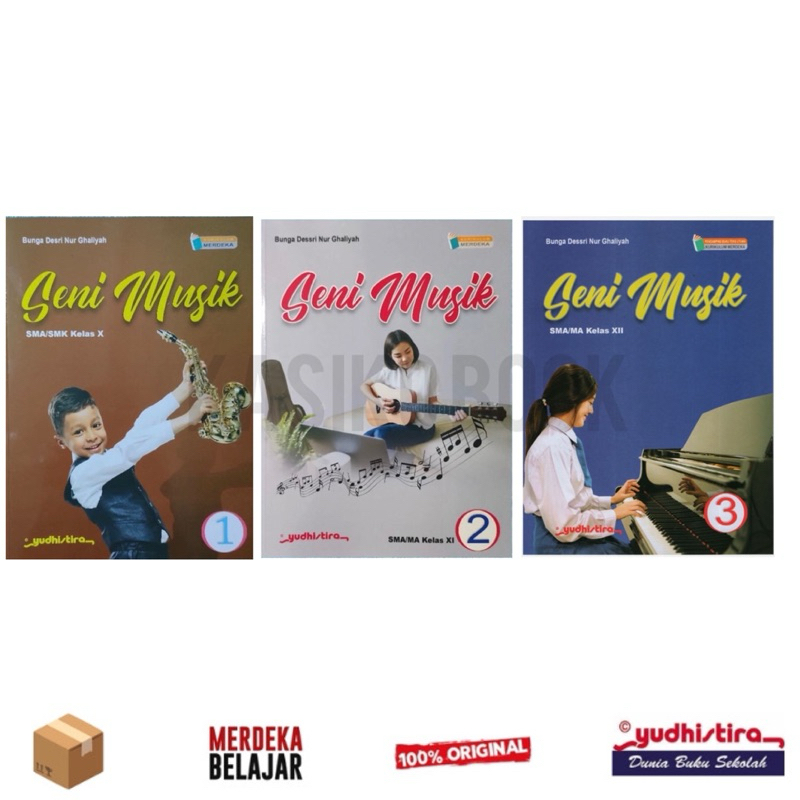 Jual Buku Kurikulum Merdeka Seni Musik SMA kelas 10 11 12 Yudhistira ...