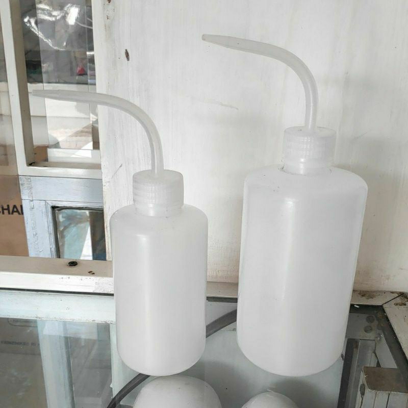 Jual BOTOL CUCI PLASTIK 250/500ML ALAT LABORATORIUM / WASH BOTTLE 250 ...