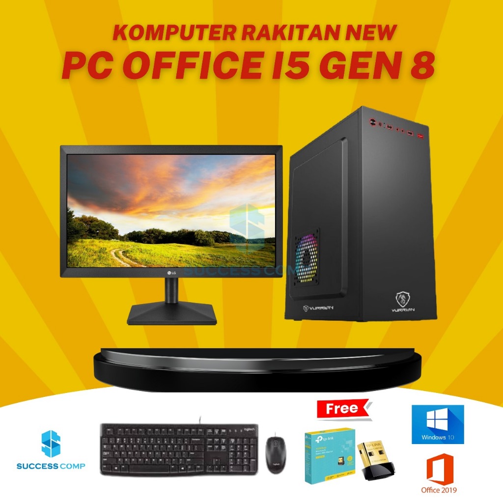 Jual Komputer / PC Rakitan Intel Core i5 8400 Gen 8 | Shopee Indonesia
